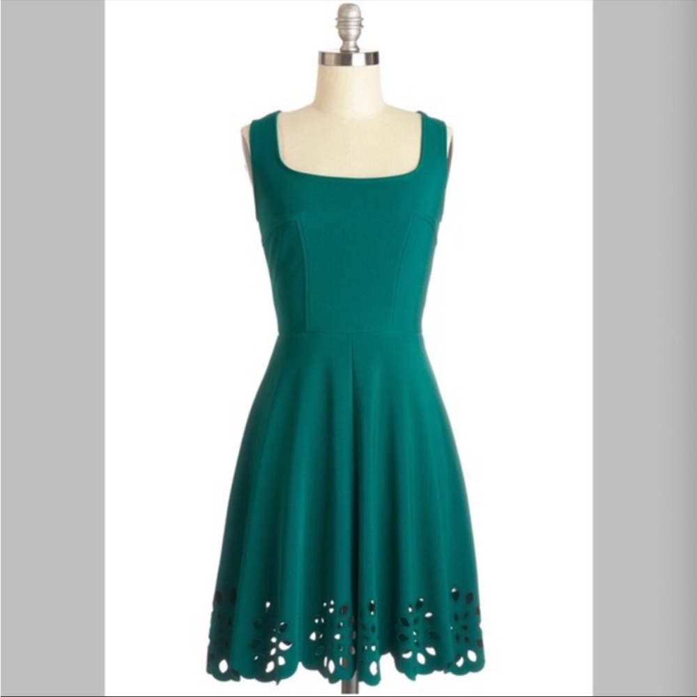 ModCloth A-line Eyelet Dress